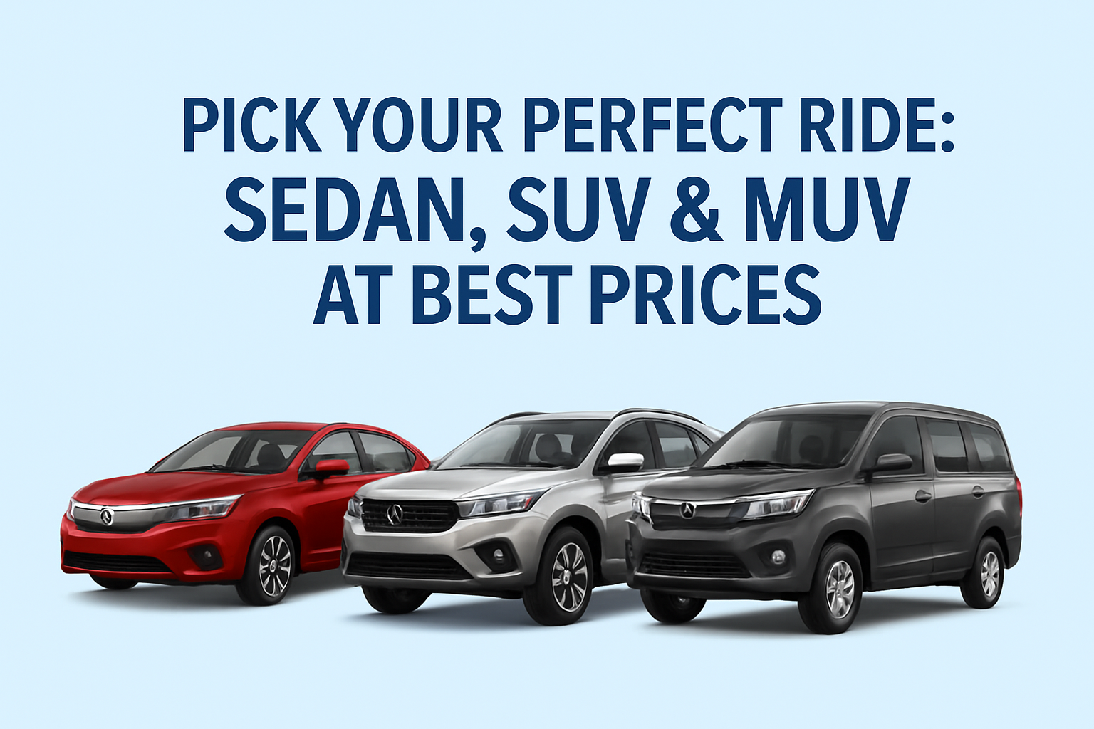 sedan suv muv